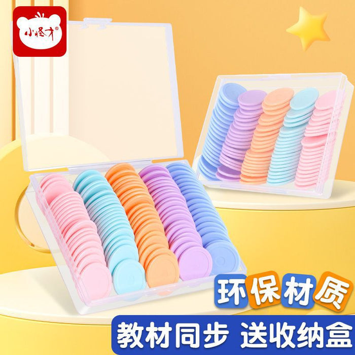 Wholesale Math counting wafer addition and subtraction math teaching aids