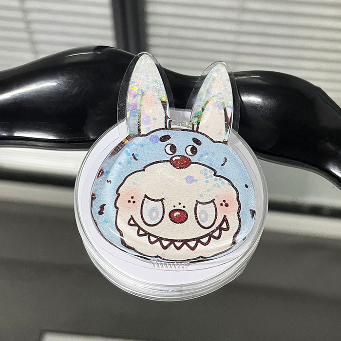 Wholesale Liquid quicksand creative lazy desktop Phone  stand