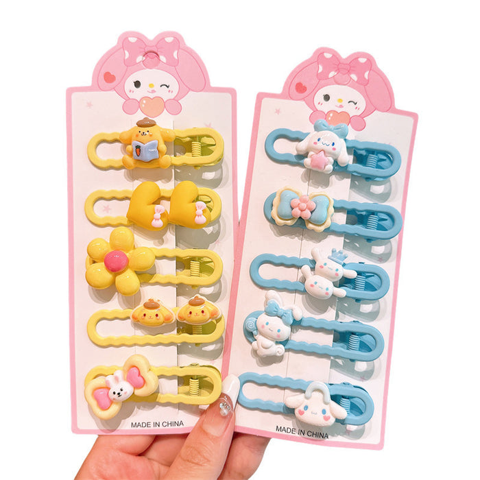 Wholesale Cartoon Hairpins Little Girls Hair Accessories Cute JDC-HC-DF010