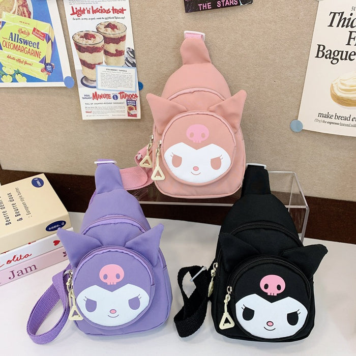 Wholesale New Children's Bag Cute Cartoon Chest Bag Girl Cartoon Outdoor Single Shoulder Travel Backpack