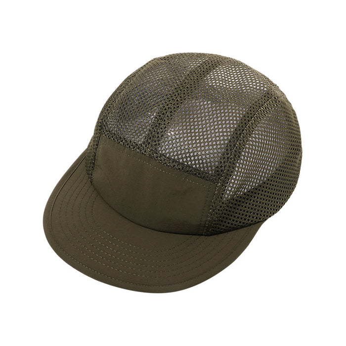 Wholesale Quick drying duckbill cap workwear, outdoor breathable baseball cap, mesh cap, sports camping cap