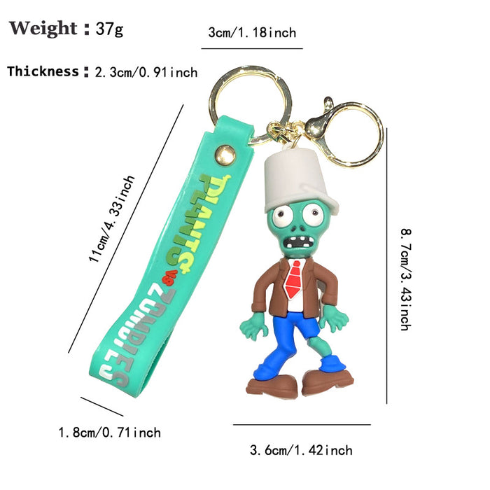 Wholesale Zombie Doll Keychain Pendant Bags Car Key Chain