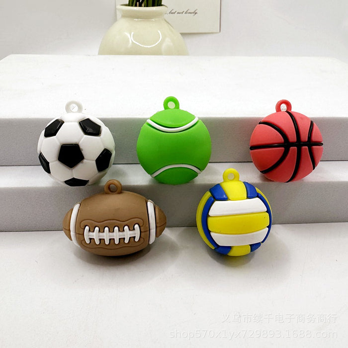 Wholesale Keychain bag pendant 3D soft rubber DIY accessory