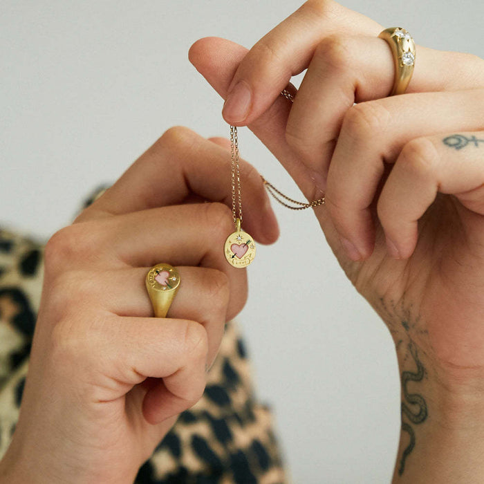 Wholesale Stainless steel painted pendant necklace