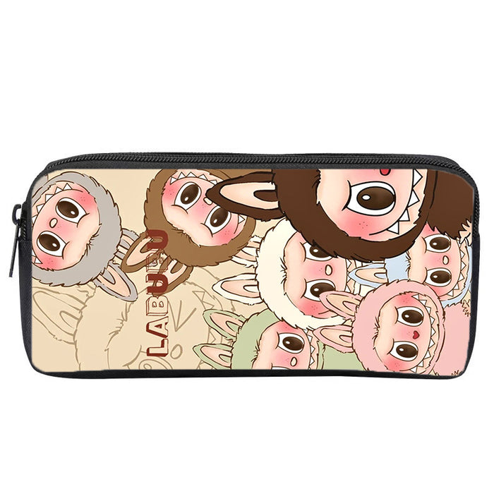 Wholesale Pencil Bag Student Stationery Bag Cartoon Printed Pencil Bag Single Layer Pencil Bag Large Capacity