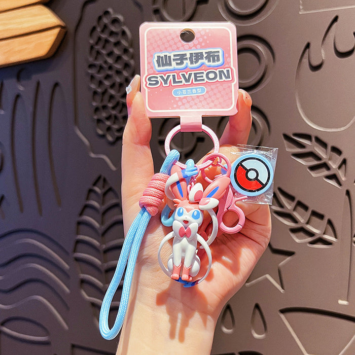 Wholesale Aromatherapy keychain figurine cute cartoon couple bag pendant gift