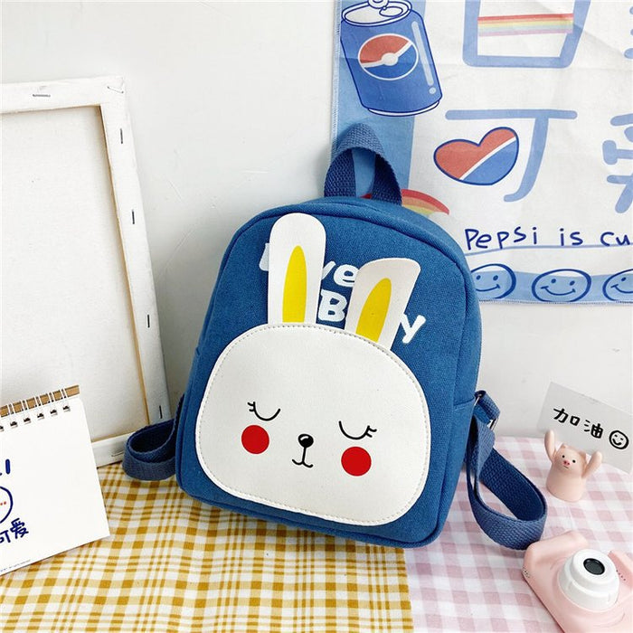 Wholesale Cartoon Soft Cute Canvas Backpack JDC-BP-YuanDuo001