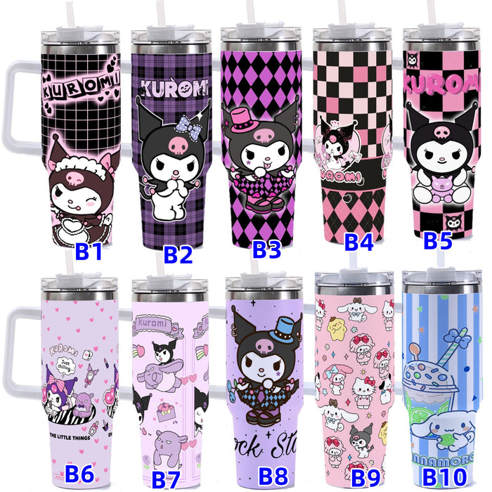 Wholesale 40oz Insulated Mug with Handle/ Straw