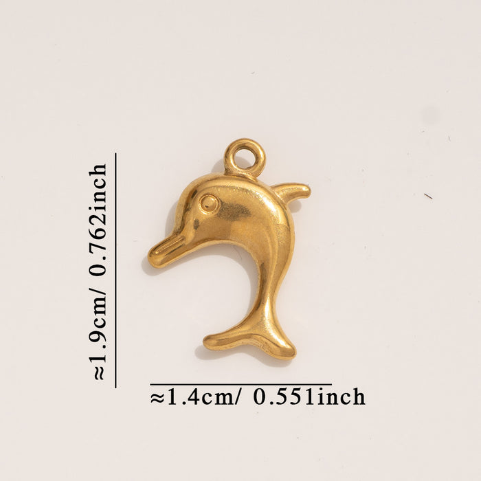 Wholesale Fashion and Personalized Stainless Steel Pendant DIY Design Eye Pendant Color Preserving Wholesale