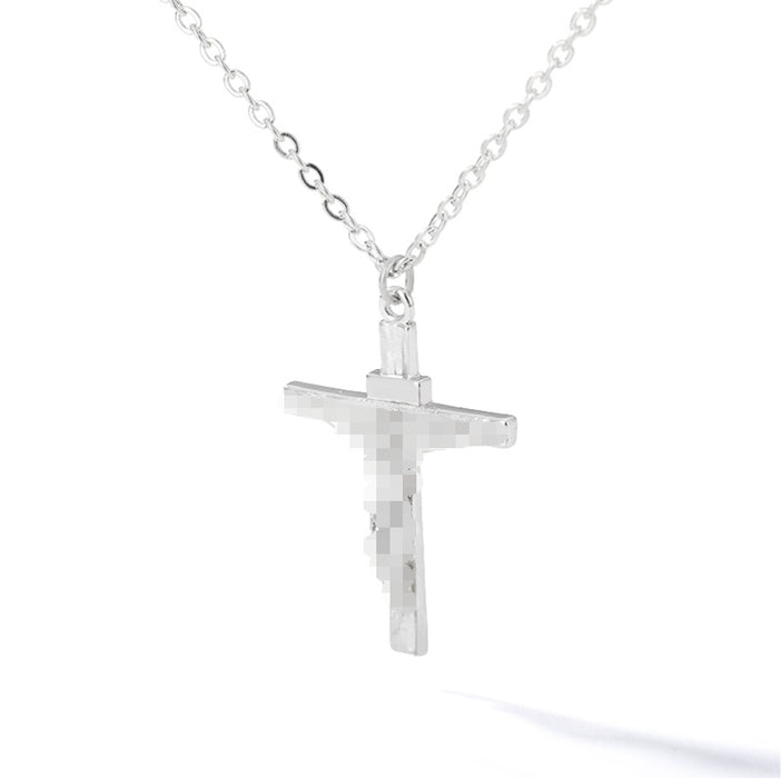 Wholesale stainless steel cross necklace titanium steel pendant jewelry