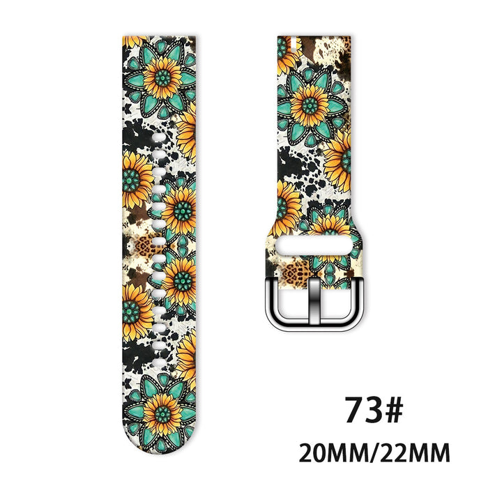 Wholesale Printed Tpu Watch Strap Wrist Strap JDC-WD-NuoQi052