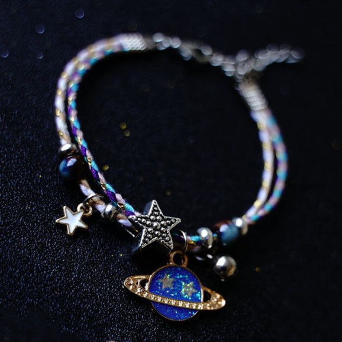 Wholesale Cosmic Actress Star Moon Bracelet