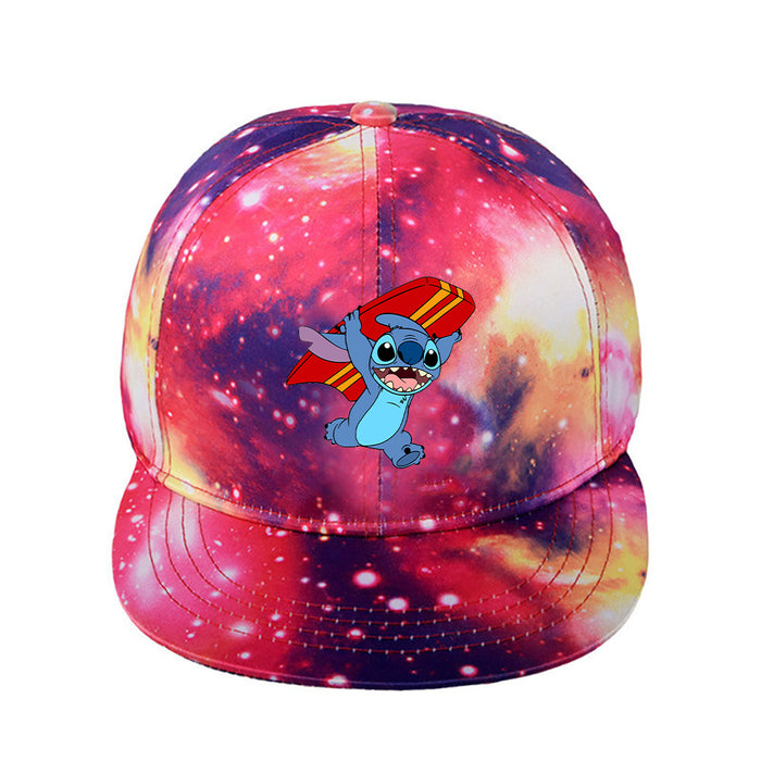 Wholesale Acrylic Cartoon Print Colorful Baseball Cap JDC-FH-WuDuomei003