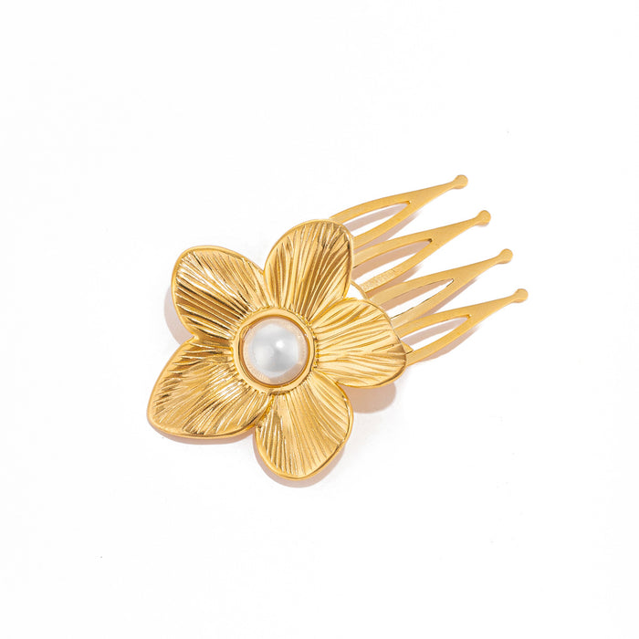 Wholesale Personalized Star Flower Hair Accessories Hairclip Star Shell One Word Clip Female