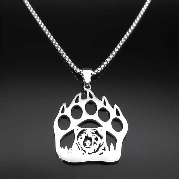 Wholesale Cute necklace, chain, clothes, sweater accessories, stainless steel pendant necklace