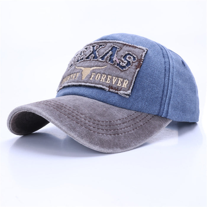 Wholesale Alphabet baseball cap, fashionable retro casual sun hat, autumn spring summer men's duckbill cap