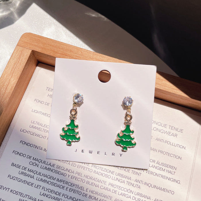Wholesale Christmas Cute Cartoon Earrings