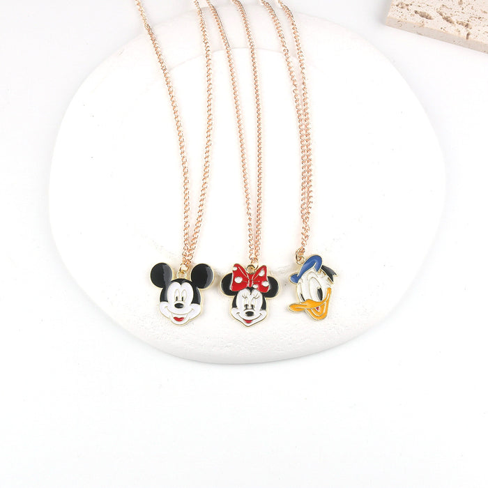 Wholesale Cartoon Alloy Pendant Necklace JDC-NE-FuYu019