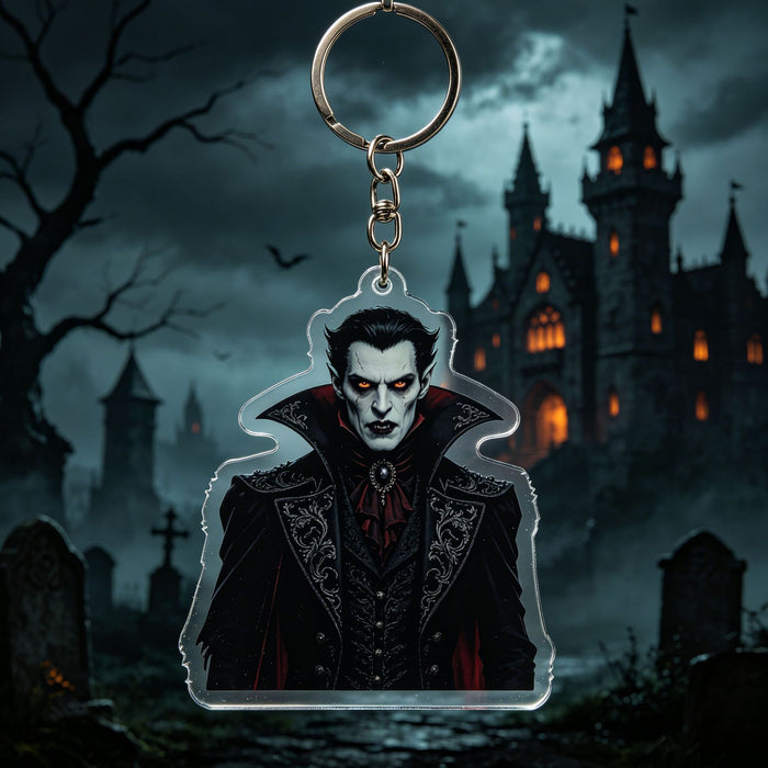 Wholesale Acrylic  Keychain Dark Style Devil Witch Werewolf Horror Pendant Decorative MOQ:2