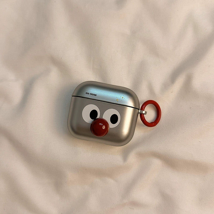 Wholesale Funny Red Nose Expression Bluetooth Earphone Case JDC-EPC-Shiyi004