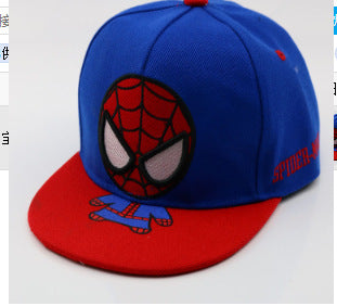 Wholesale Royal Blue Kids Baseball Cap Unisex Adjustable Wide Brim Cartoon Hat Chic Summer Hip Hop Everyday Style