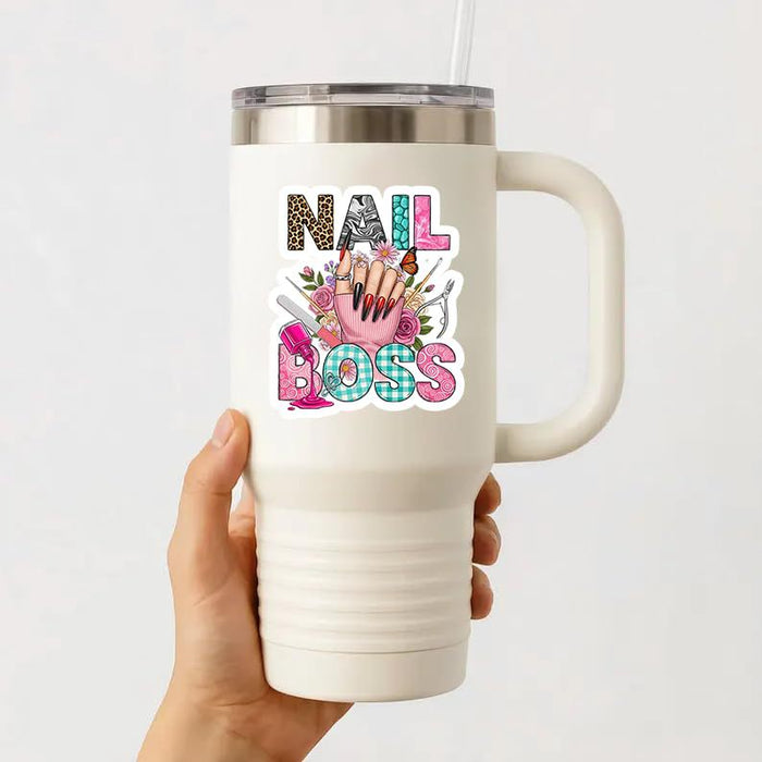 Wholesale 900pcs Nail Art Stickers Salon Decoration Laptop Cups Luggage Stickers