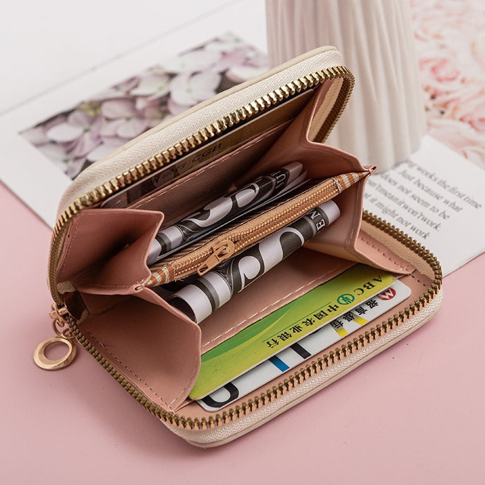 Wholesale Cartoon Girls'  Bank Card Coin Purse Wallet