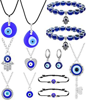 Wholesale Blue Eye Multi Style Mixed Set Devil's Eye Bracelet Hanging