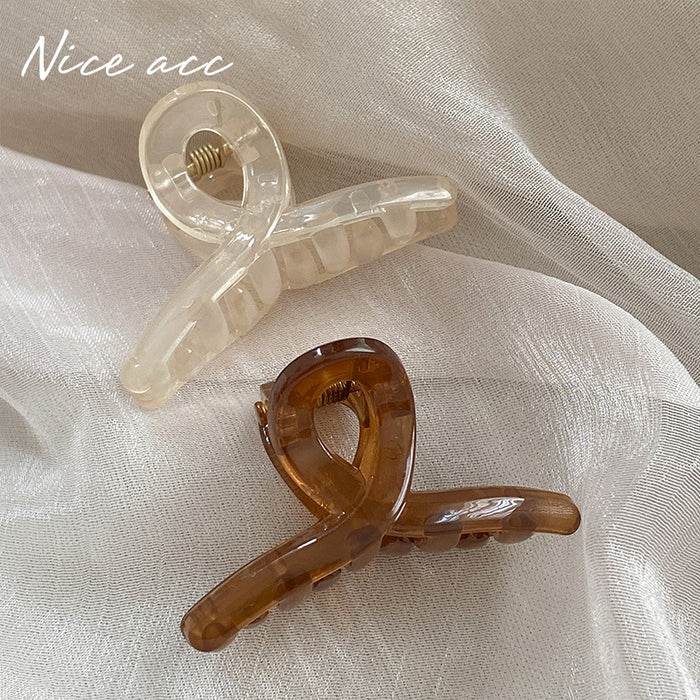 Wholesale Mini small size clip side bangs plate hairpin jelly color Net red half tie