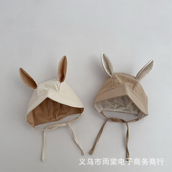Wholesale Baby Hat Thin Cute Rabbit Ear  Ear Protection Hat Concave Shape