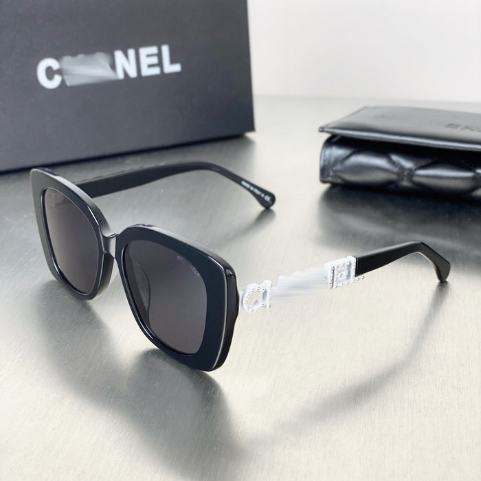 Wholesale Fashion sunglasses, UV resistant, diamond studded sunglasses, irregular letter sunglasses