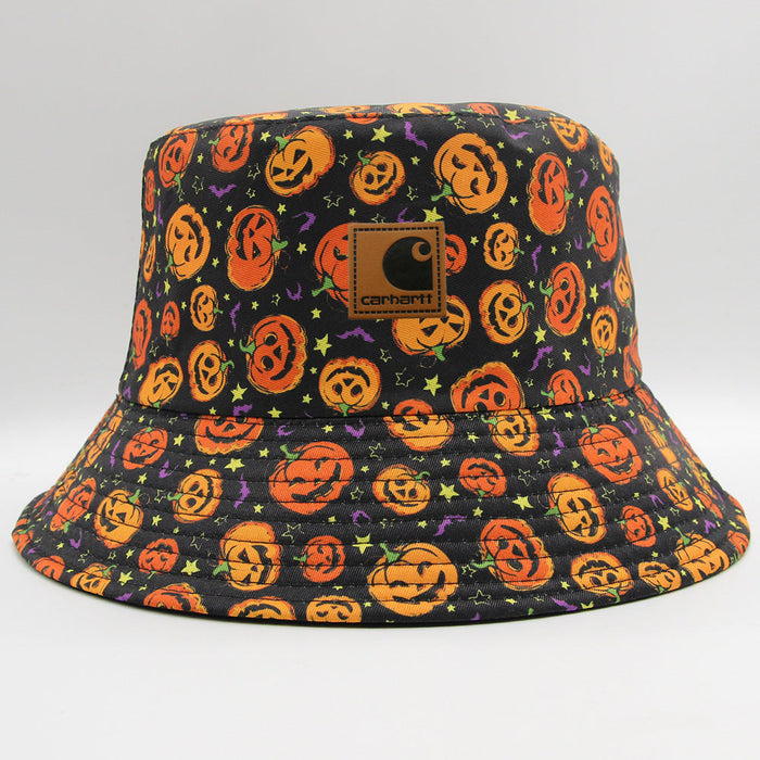 Wholesale Cotton Spring Summer Halloween Ghost Bucket Hat JDC-HT-PNi003