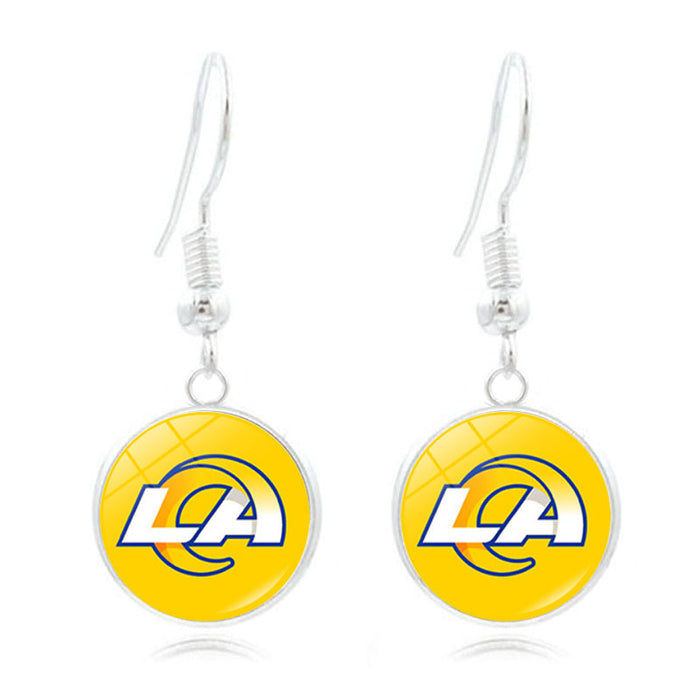 Wholesale Football Team  Pattern Earrings   Ear Jewelry