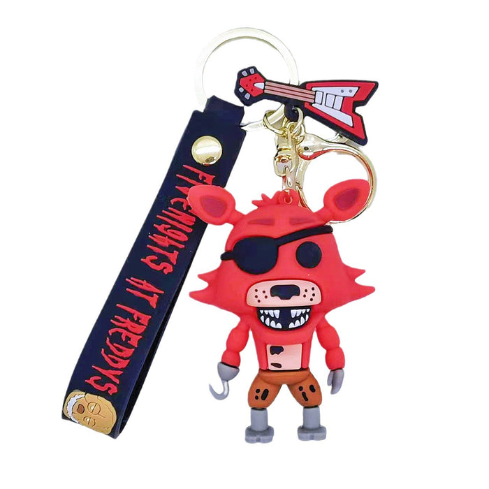 Wholesale cute moving object keychain