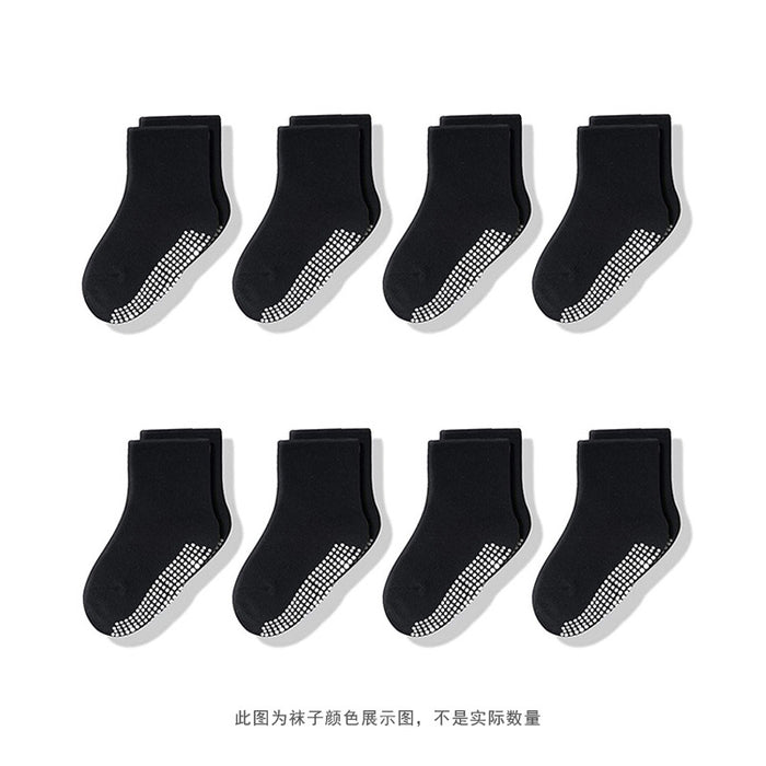 Wholesale Cotton baby anti slip socks, soft and comfortable, children's floor socks