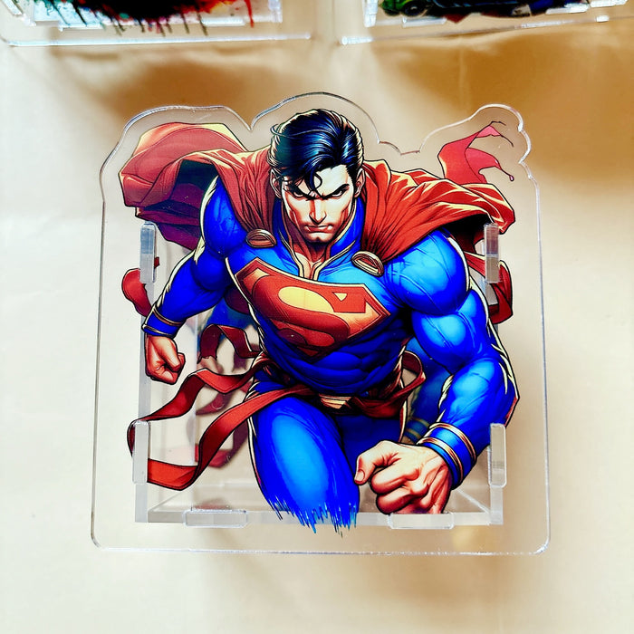 Wholesale Plastic Super Hero Acrylic Pencil Case  JDC-PC-MangH006