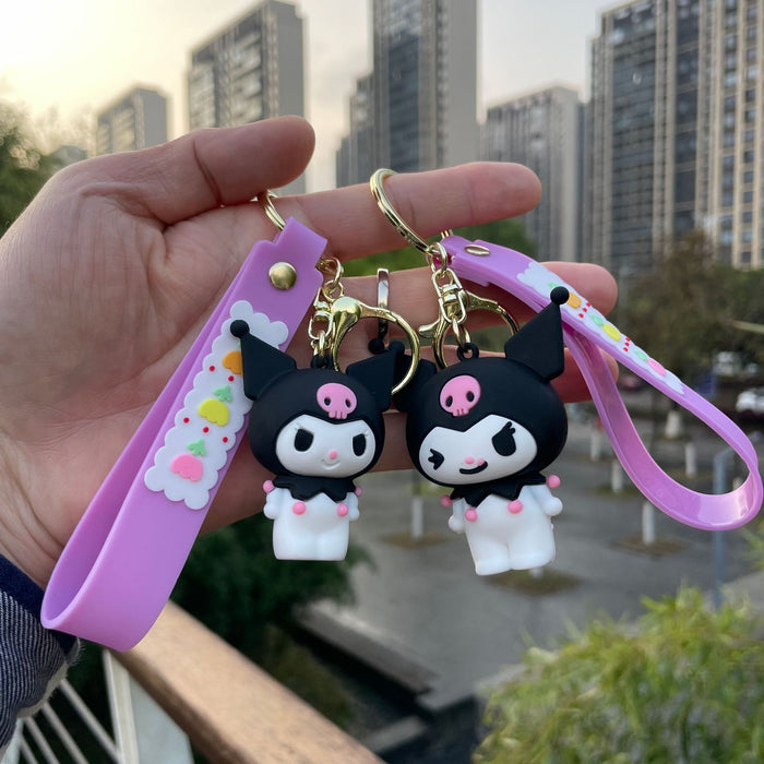 Wholesale Cartoon figurine hanging decoration creative keychain backpack pendant