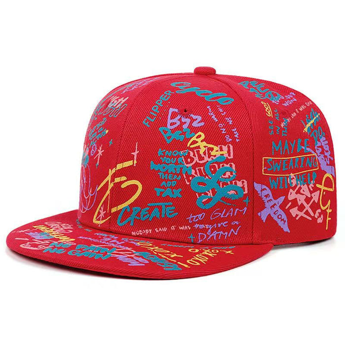 Wholesale Colorful Graffiti Hip-Hop Baseball Cap