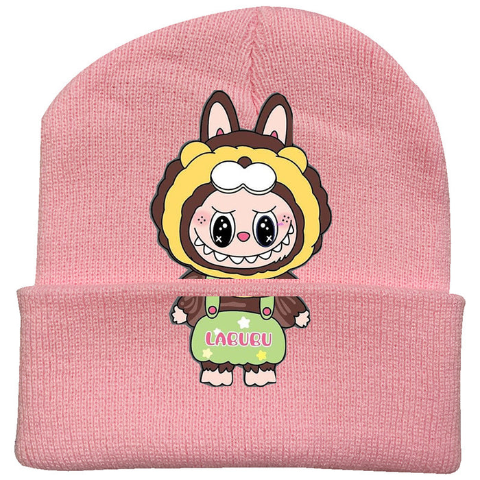 Wholesale   knitted hat autumn and winter new wool hat adult outdoor warm hat cross-border cartoon cold hat