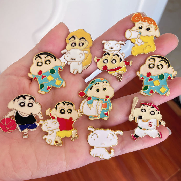 Wholesale Cartoon Anime Character Metal Brooch