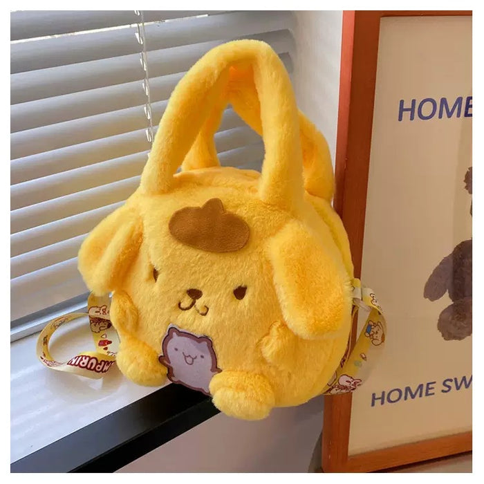 Wholesale Cartoon Plush All-match Shoulder Bags