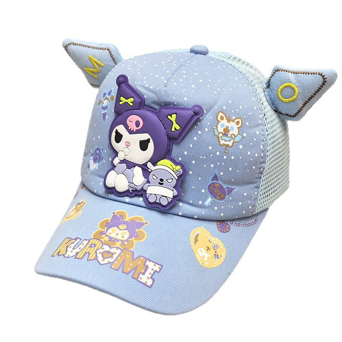 Wholesale Children's baseball cap, anime cartoon duckbill cap, children's sun protection and sunshade cap