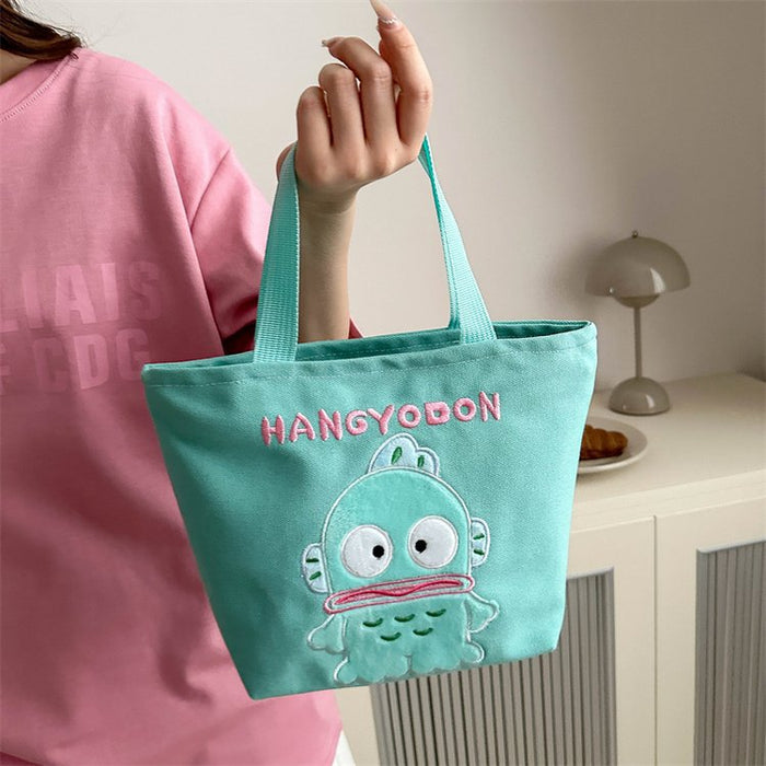 Wholesale Canvas Handbag Cartoon Character Lunch Bag Teen Girl Gift MOQ≥2