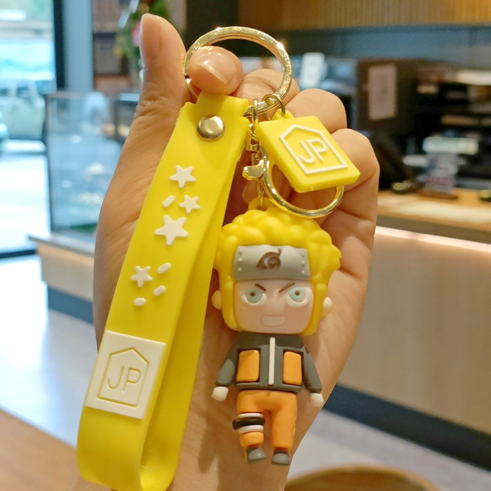 Wholesale Cartoon Silicone Doll Keychain JDC-KC-MingT036