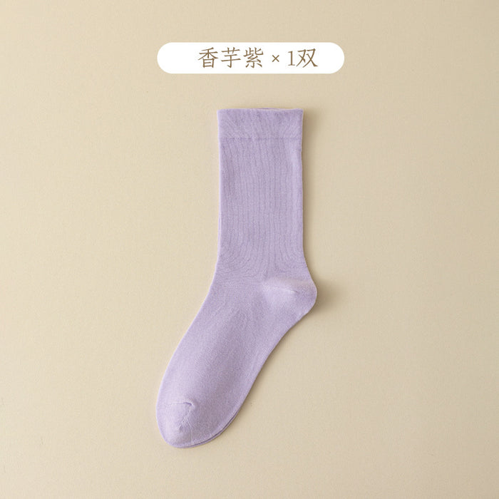 Wholesale Socks, all cotton boneless socks, pure cotton pile socks, confinement socks, mid tube socks
