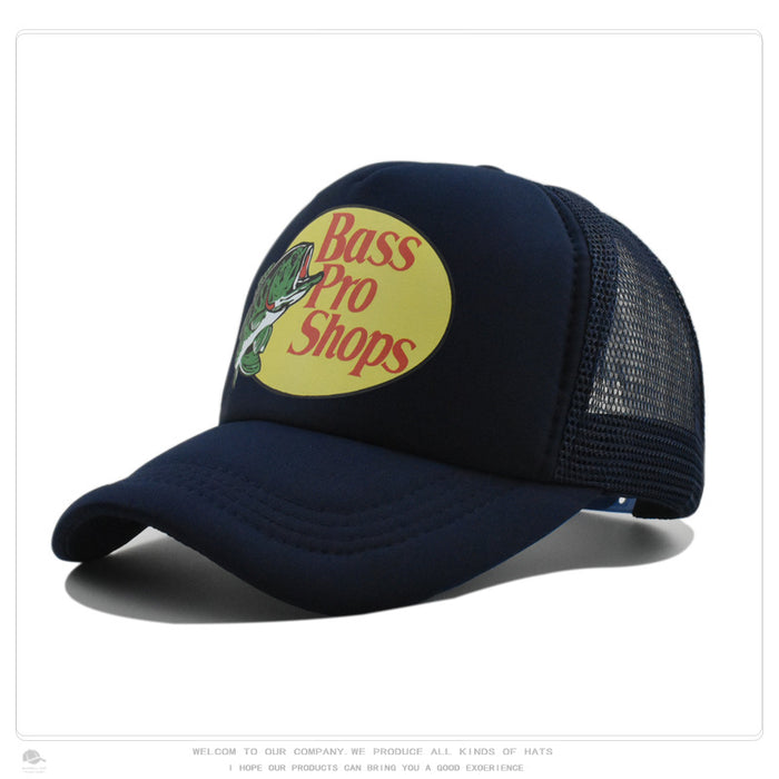 Wholesale Printed baseball cap summer net cap outdoor sunscreen sunshade driver cap