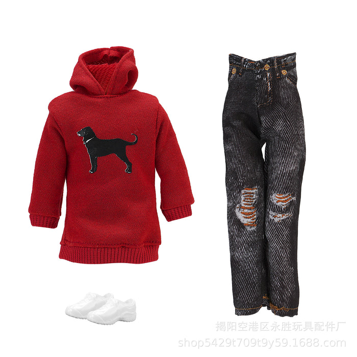 Wholesale prince casual  doll men' s suit children' s toy clothes