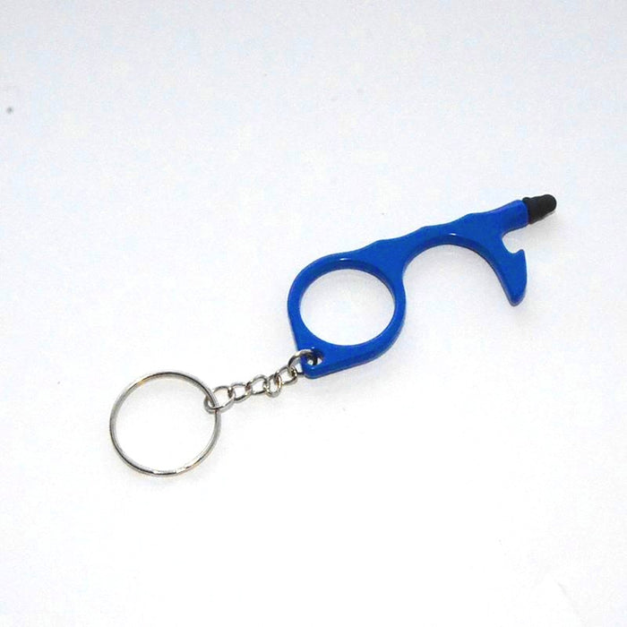 Wholesale Alloy Touch Screen Contactless Multifunctional Keychain JDC-KC-KB004