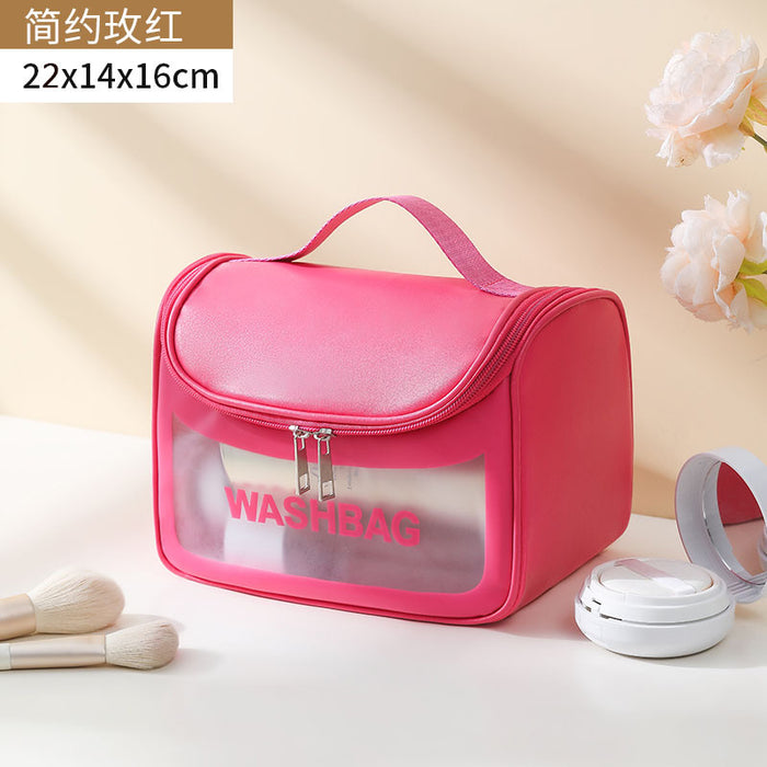 Wholesale Cosmetic bag large capacity cosmetic storage bag portable waterproof toiletry bag