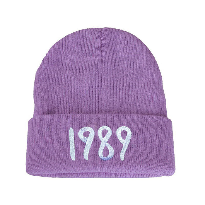 Wholesale 1989 Embroidery Knitted Wool Hat JDC-FH-Shengn011